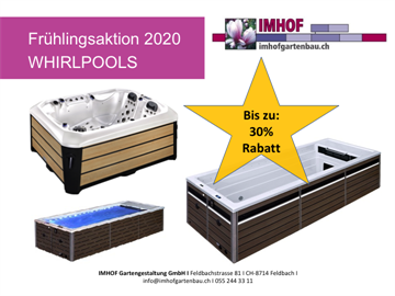 Frühlingsaktion WHIRLPOOLS 2020